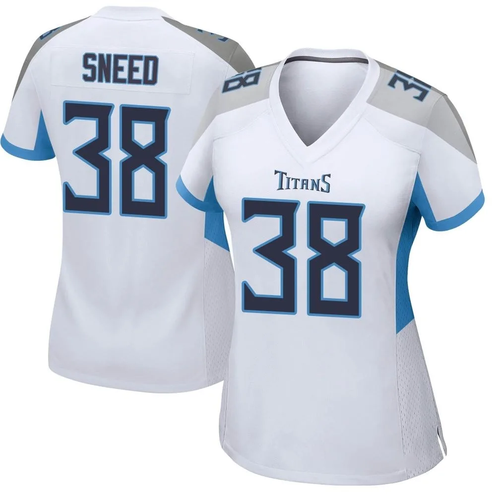 Women's Tennessee Titans L'jarius Sneed Nike Game White Jersey Women's Tennessee Titans L'jarius Sneed Nike Game White Jersey
