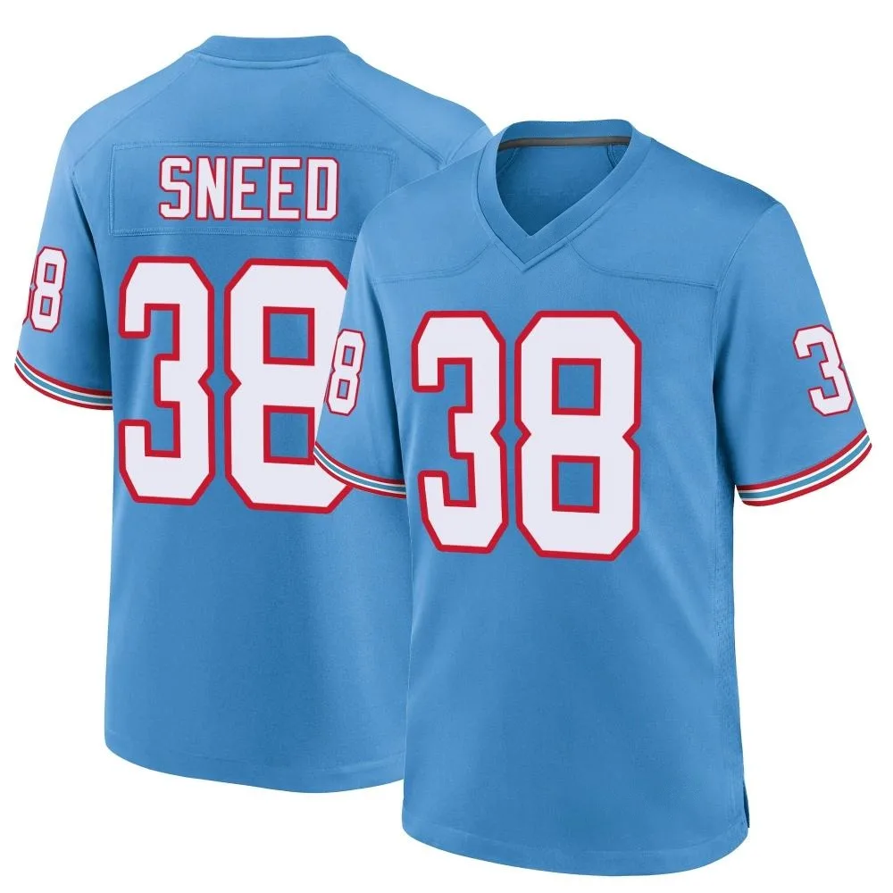 Youth Tennessee Titans L'jarius Sneed Nike Oilers Throwback Alternate Game Light Blue Jersey Youth Tennessee Titans L'jarius Sneed Nike Oilers Throwback Alternate Game Light Blue Jersey