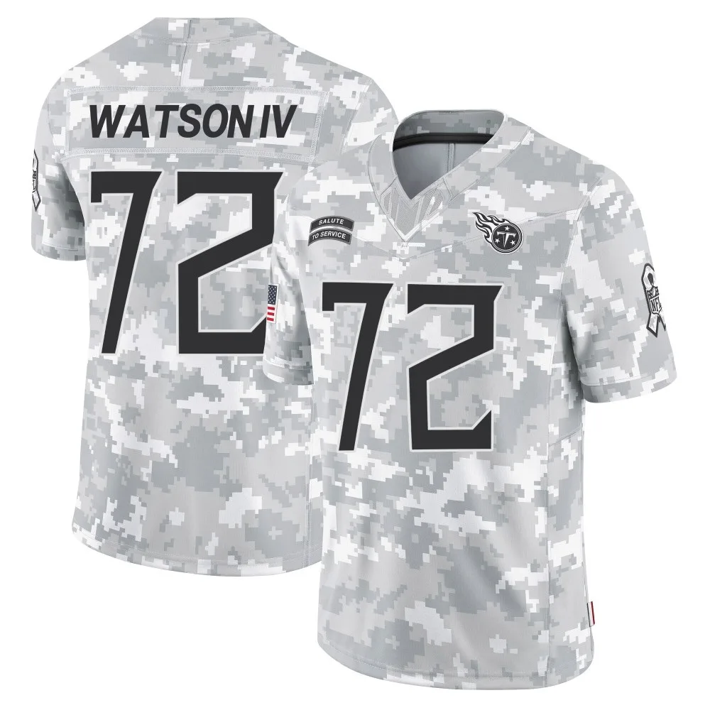 Men's Tennessee Titans Leroy Watson Iv Nike 2024 Salute to Service Limited Arctic Camo Jersey Men's Tennessee Titans Leroy Watson Iv Nike 2024 Salute to Service Limited Arctic Camo Jersey