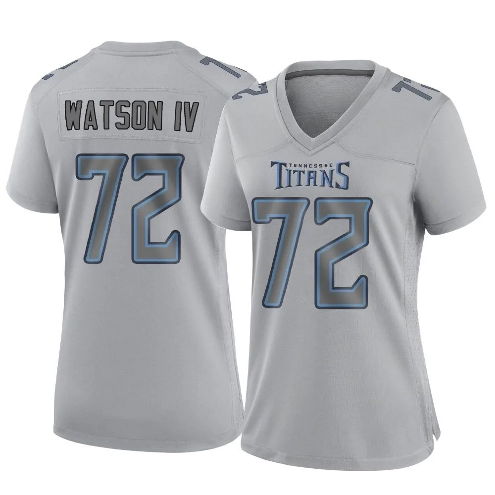 Women's Tennessee Titans Leroy Watson Iv Nike Atmosphere Fashion Game Gray Jersey Women's Tennessee Titans Leroy Watson Iv Nike Atmosphere Fashion Game Gray Jersey
