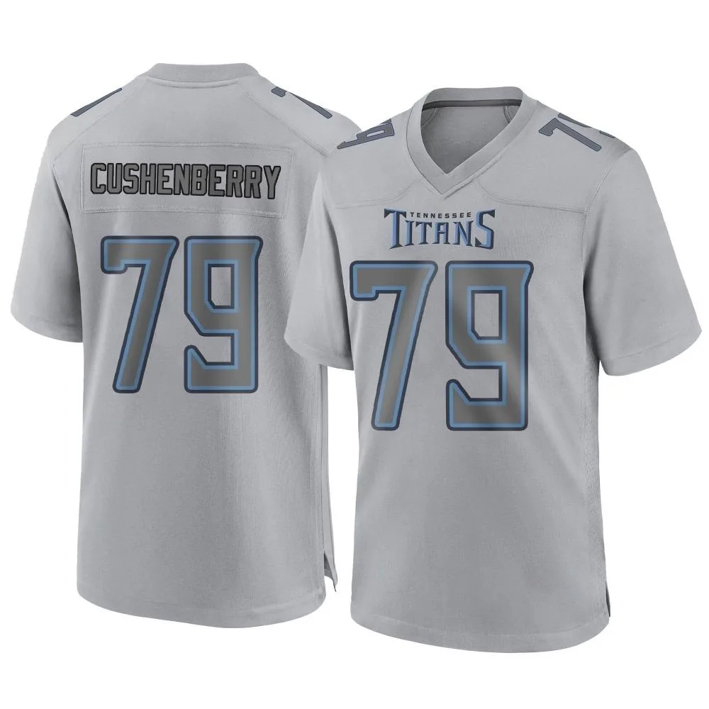 Men's Tennessee Titans Lloyd Cushenberry Iii Nike Atmosphere Fashion Game Gray Jersey Men's Tennessee Titans Lloyd Cushenberry Iii Nike Atmosphere Fashion Game Gray Jersey