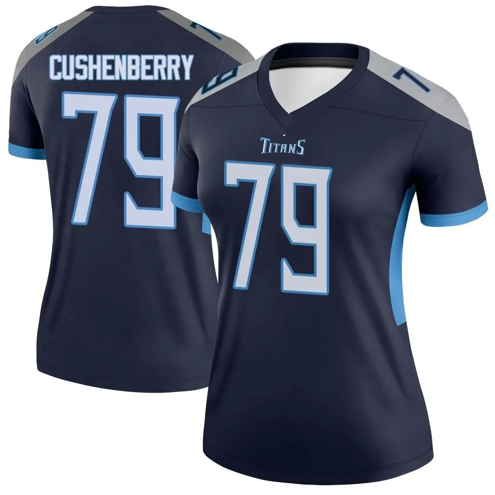 Women's Tennessee Titans Lloyd Cushenberry Iii Nike Legend Navy Jersey Women's Tennessee Titans Lloyd Cushenberry Iii Nike Legend Navy Jersey