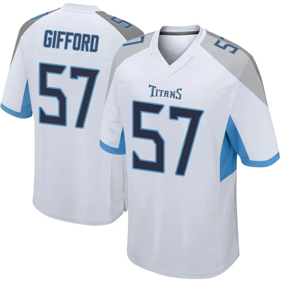Youth Tennessee Titans Luke Gifford Nike Game White Jersey Youth Tennessee Titans Luke Gifford Nike Game White Jersey