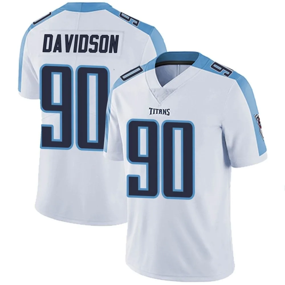 Men's Tennessee Titans Marlon Davidson Nike Vapor Untouchable Limited White Jersey Men's Tennessee Titans Marlon Davidson Nike Vapor Untouchable Limited White Jersey