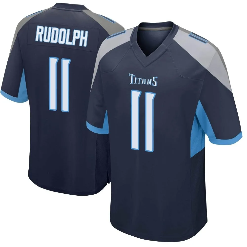 Men's Tennessee Titans Mason Rudolph Nike Game Navy Jersey Men's Tennessee Titans Mason Rudolph Nike Game Navy Jersey