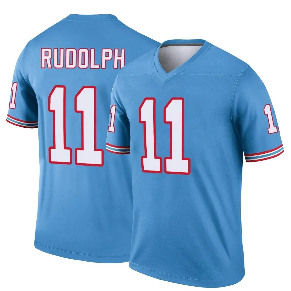 Men's Tennessee Titans Mason Rudolph Nike Oilers Throwback Legend Light Blue Jersey Men's Tennessee Titans Mason Rudolph Nike Oilers Throwback Legend Light Blue Jersey