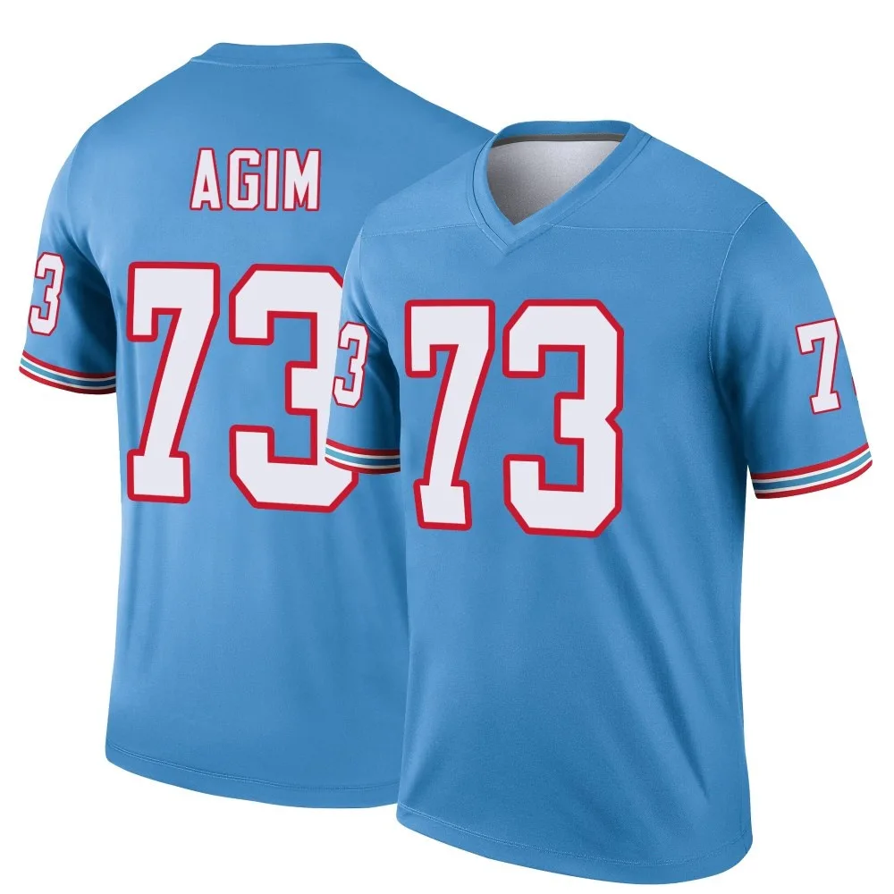 Men's Tennessee Titans Mctelvin Agim Nike Oilers Throwback Legend Light Blue Jersey Men's Tennessee Titans Mctelvin Agim Nike Oilers Throwback Legend Light Blue Jersey
