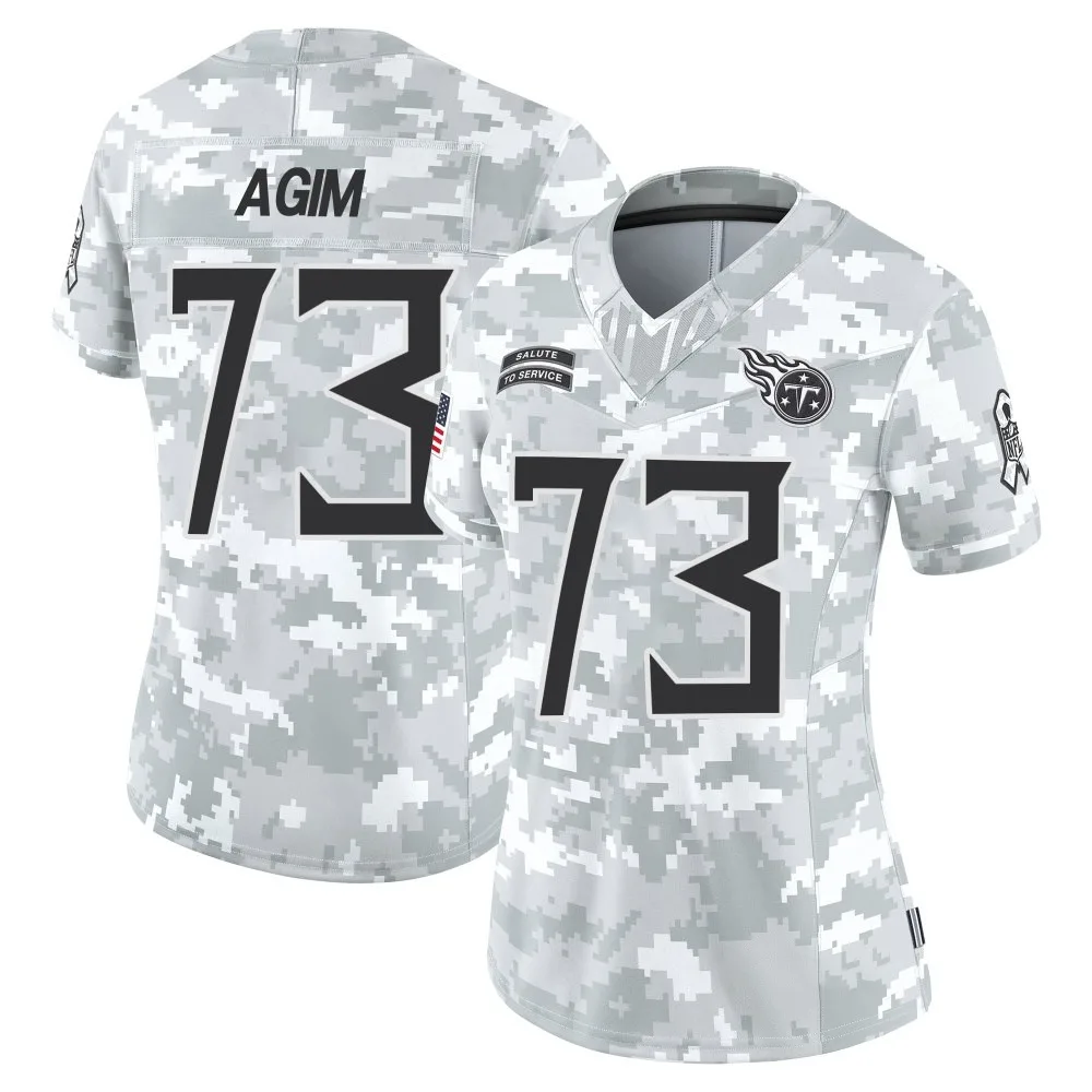 Women's Tennessee Titans Mctelvin Agim Nike 2024 Salute to Service Limited Arctic Camo Jersey Women's Tennessee Titans Mctelvin Agim Nike 2024 Salute to Service Limited Arctic Camo Jersey