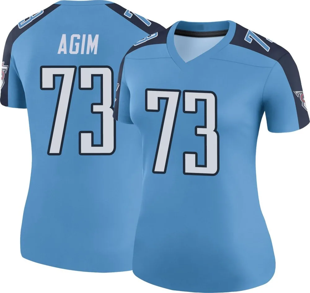 Women's Tennessee Titans Mctelvin Agim Nike Color Rush Legend Light Blue Jersey Women's Tennessee Titans Mctelvin Agim Nike Color Rush Legend Light Blue Jersey