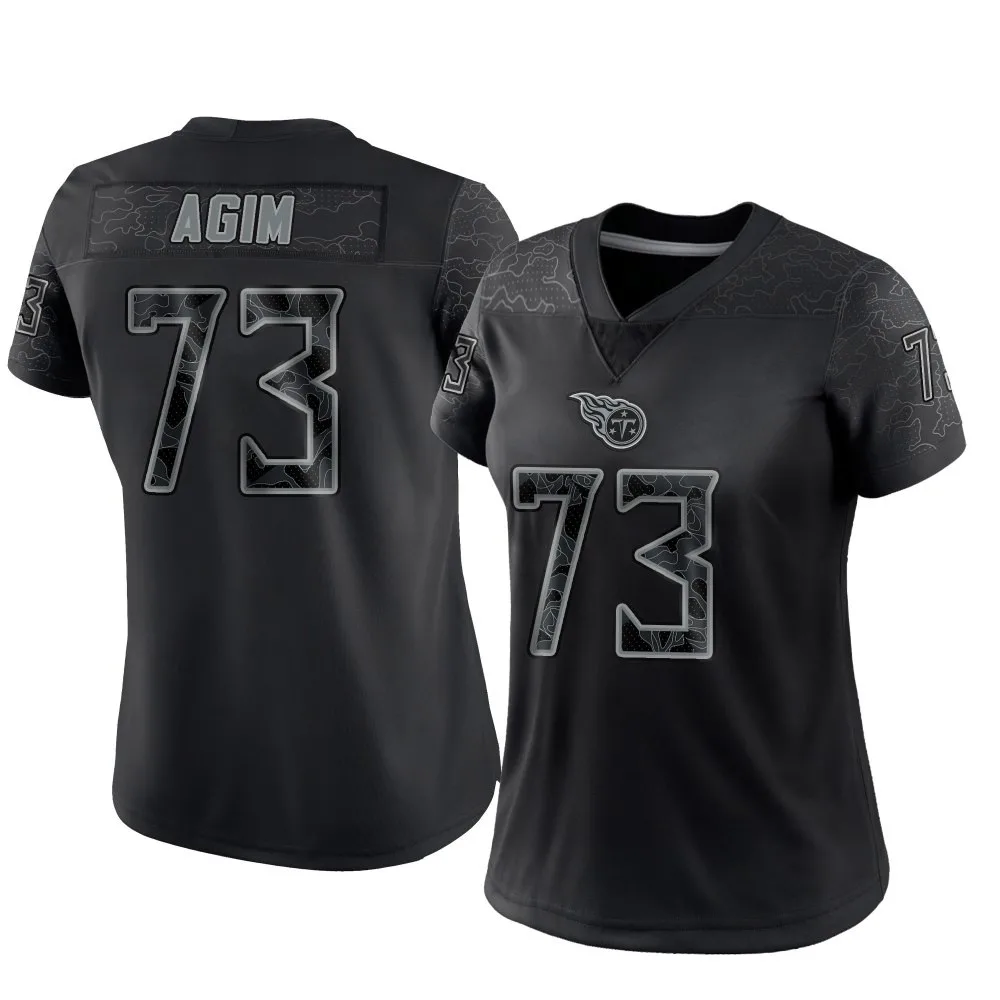 Women's Tennessee Titans Mctelvin Agim Nike Reflective Limited Black Jersey Women's Tennessee Titans Mctelvin Agim Nike Reflective Limited Black Jersey