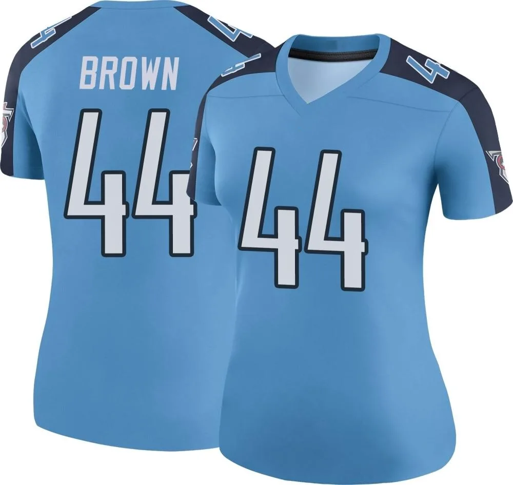 Women's Tennessee Titans Mike Brown Nike Color Rush Legend Light Blue Jersey Women's Tennessee Titans Mike Brown Nike Color Rush Legend Light Blue Jersey
