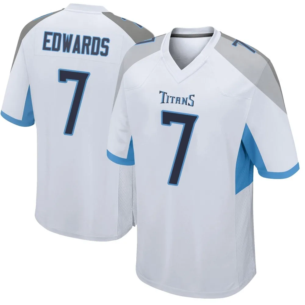Men's Tennessee Titans Mike Edwards Nike Game White Jersey Men's Tennessee Titans Mike Edwards Nike Game White Jersey