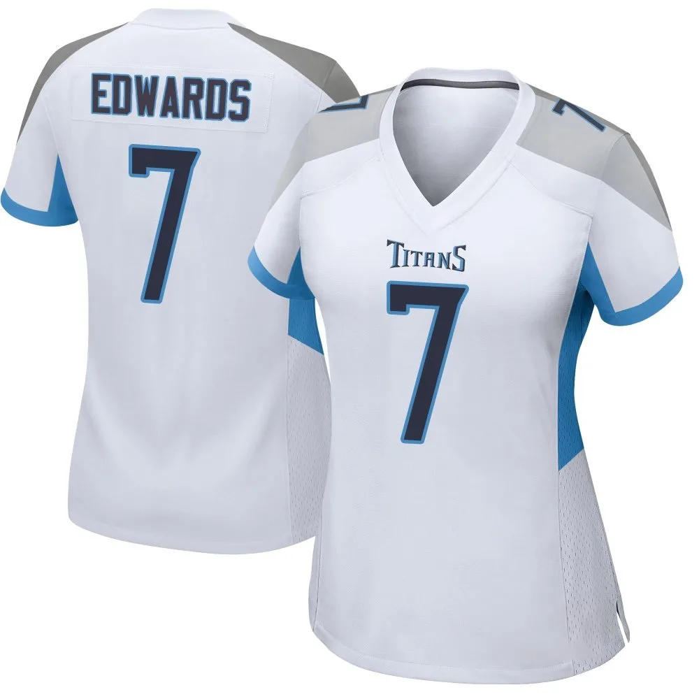 Women's Tennessee Titans Mike Edwards Nike Game White Jersey Women's Tennessee Titans Mike Edwards Nike Game White Jersey
