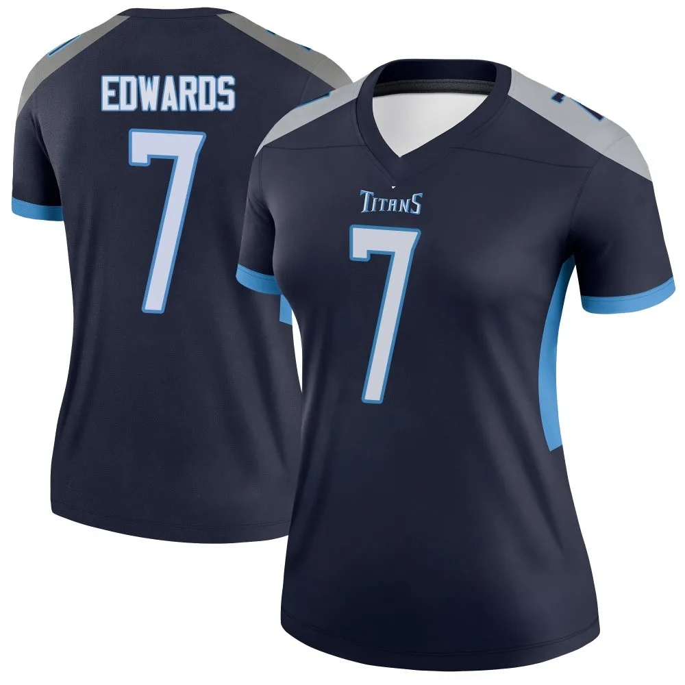 Women's Tennessee Titans Mike Edwards Nike Legend Navy Jersey Women's Tennessee Titans Mike Edwards Nike Legend Navy Jersey