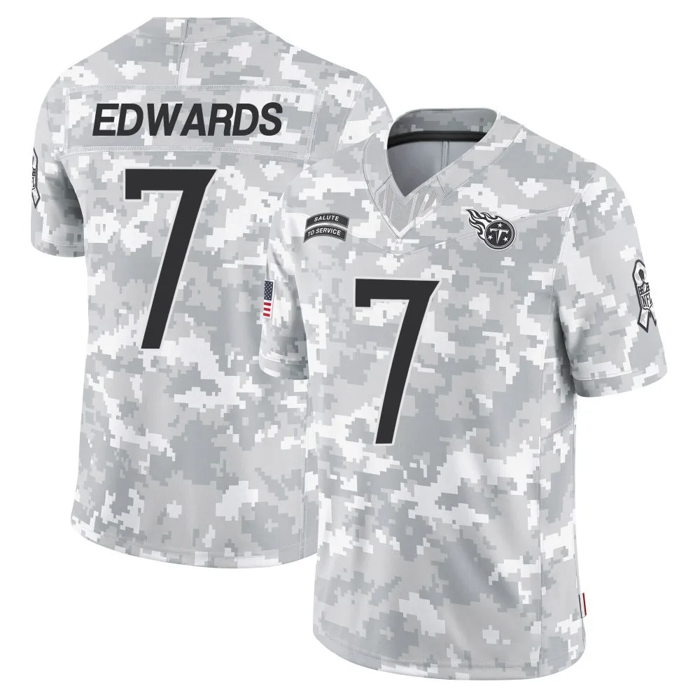 Youth Tennessee Titans Mike Edwards Nike 2024 Salute to Service Limited Arctic Camo Jersey Youth Tennessee Titans Mike Edwards Nike 2024 Salute to Service Limited Arctic Camo Jersey