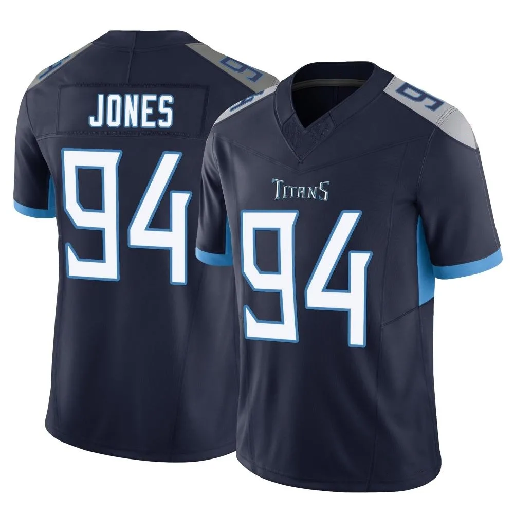 Men's Tennessee Titans Mikel Jones Nike Vapor F.U.S.E. Limited Navy Jersey Men's Tennessee Titans Mikel Jones Nike Vapor F.U.S.E. Limited Navy Jersey