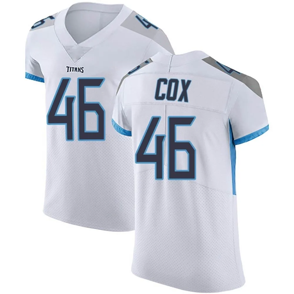Men's Tennessee Titans Morgan Cox Nike Vapor Untouchable Elite White Jersey Men's Tennessee Titans Morgan Cox Nike Vapor Untouchable Elite White Jersey