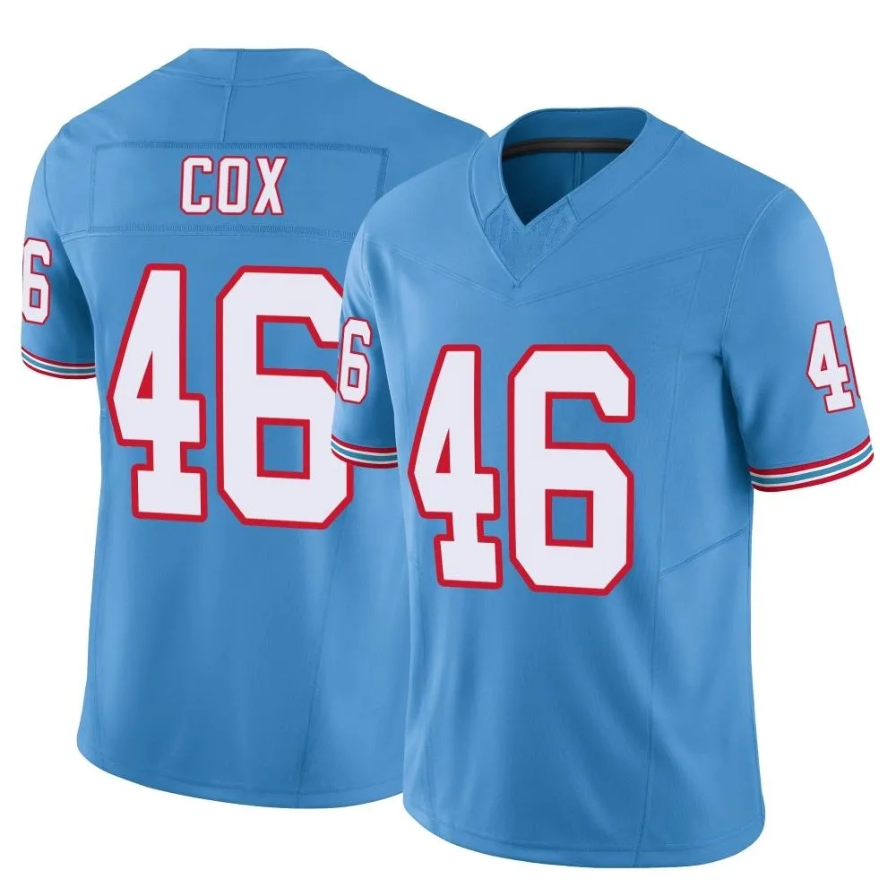 Youth Tennessee Titans Morgan Cox Nike Vapor F.U.S.E. Limited Light Blue Jersey Youth Tennessee Titans Morgan Cox Nike Vapor F.U.S.E. Limited Light Blue Jersey