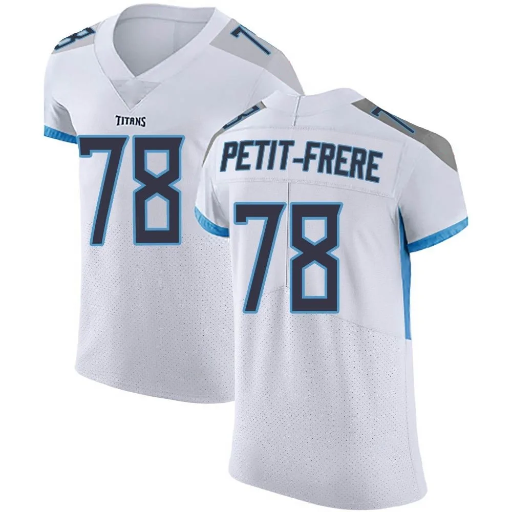 Men's Tennessee Titans Nicholas Petit-Frere Nike Vapor Untouchable Elite White Jersey Men's Tennessee Titans Nicholas Petit-Frere Nike Vapor Untouchable Elite White Jersey