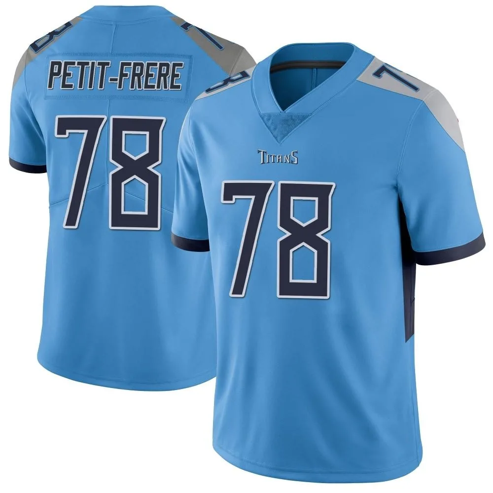Men's Tennessee Titans Nicholas Petit-Frere Nike Vapor Untouchable Limited Light Blue Jersey Men's Tennessee Titans Nicholas Petit-Frere Nike Vapor Untouchable Limited Light Blue Jersey