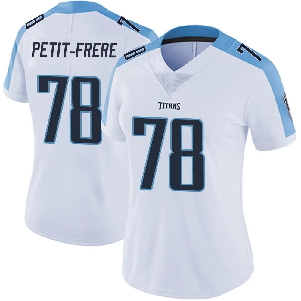 Women's Tennessee Titans Nicholas Petit-Frere Nike Vapor Untouchable Limited White Jersey Women's Tennessee Titans Nicholas Petit-Frere Nike Vapor Untouchable Limited White Jersey
