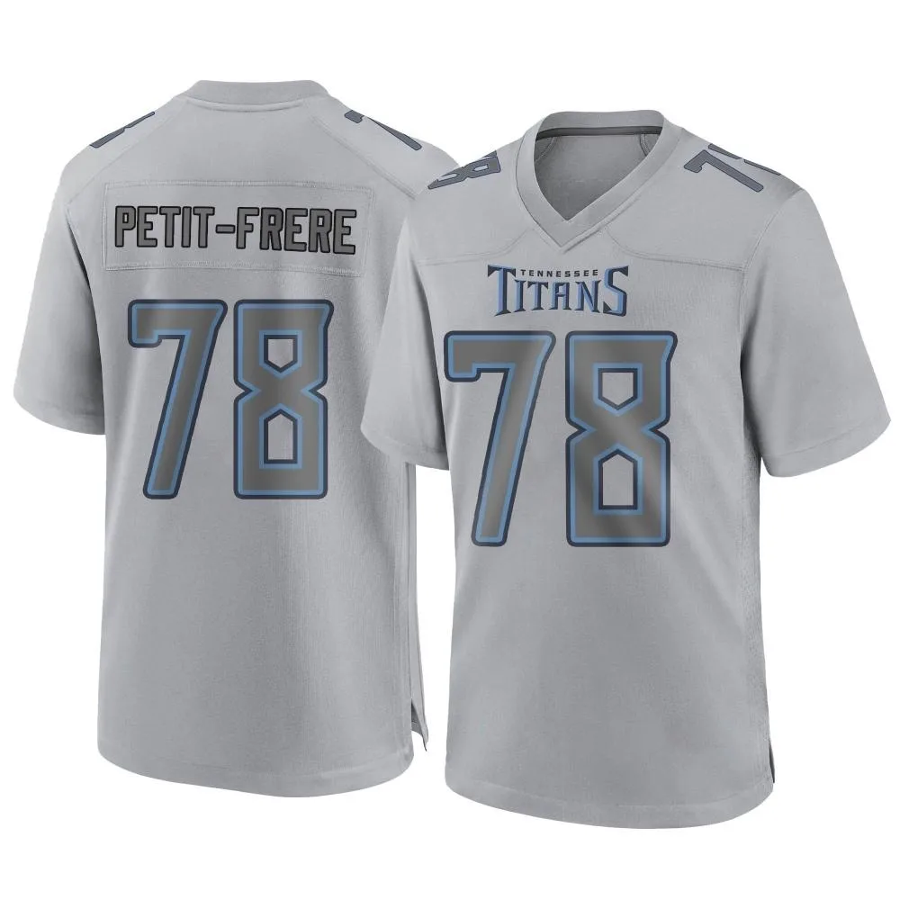 Youth Tennessee Titans Nicholas Petit-Frere Nike Atmosphere Fashion Game Gray Jersey Youth Tennessee Titans Nicholas Petit-Frere Nike Atmosphere Fashion Game Gray Jersey