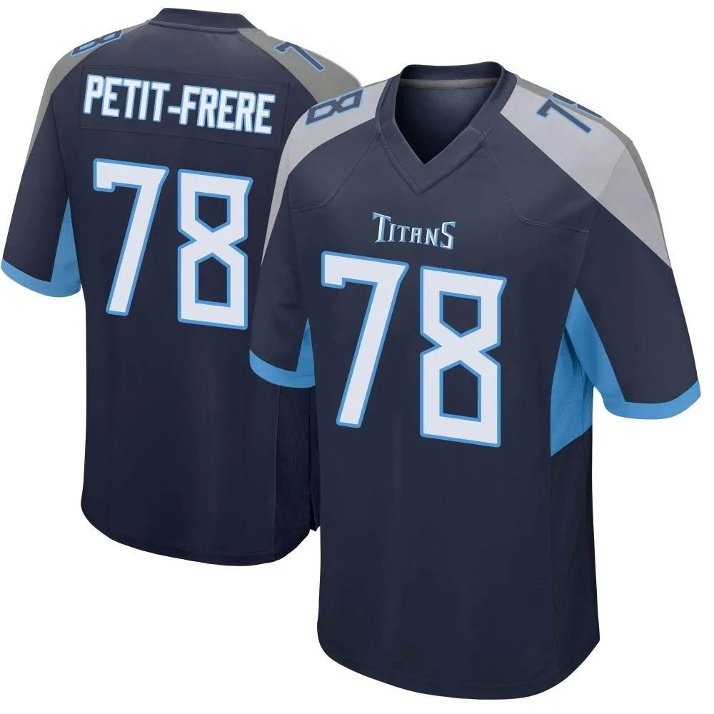 Youth Tennessee Titans Nicholas Petit-Frere Nike Game Navy Jersey Youth Tennessee Titans Nicholas Petit-Frere Nike Game Navy Jersey