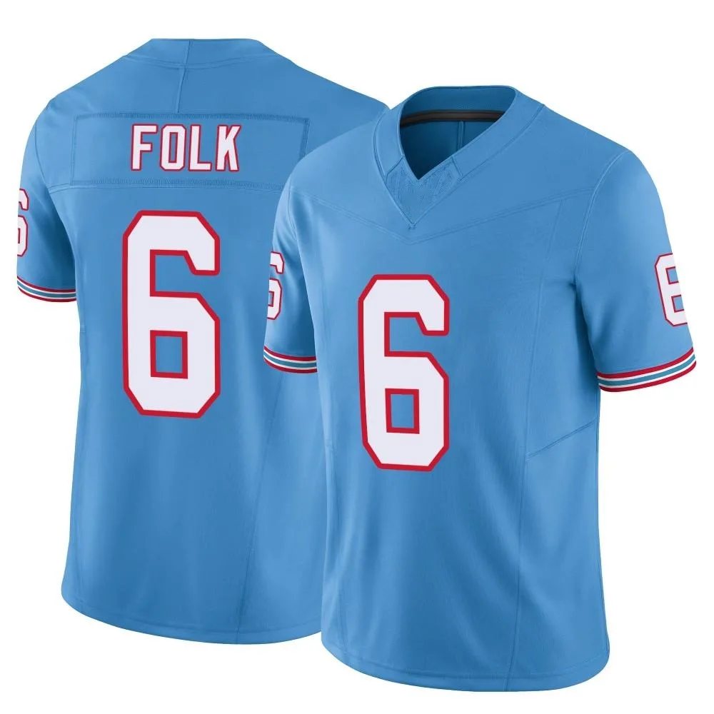 Men's Tennessee Titans Nick Folk Nike Vapor F.U.S.E. Limited Light Blue Jersey Men's Tennessee Titans Nick Folk Nike Vapor F.U.S.E. Limited Light Blue Jersey