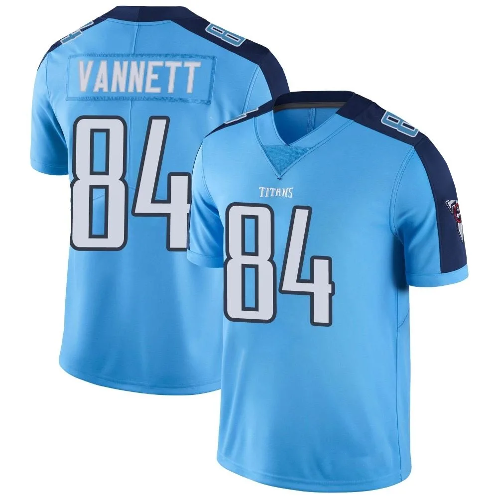 Men's Tennessee Titans Nick Vannett Nike Color Rush Limited Light Blue Jersey Men's Tennessee Titans Nick Vannett Nike Color Rush Limited Light Blue Jersey