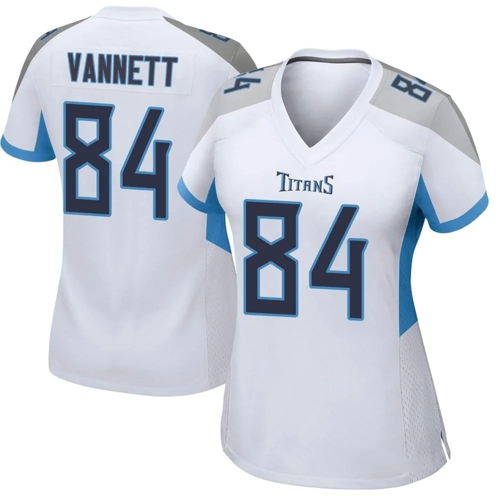 Women's Tennessee Titans Nick Vannett Nike Game White Jersey Women's Tennessee Titans Nick Vannett Nike Game White Jersey