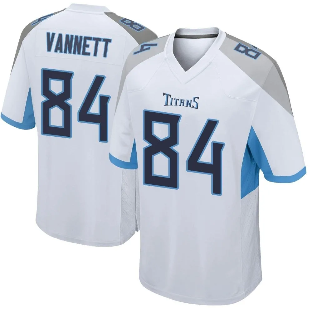 Youth Tennessee Titans Nick Vannett Nike Game White Jersey Youth Tennessee Titans Nick Vannett Nike Game White Jersey