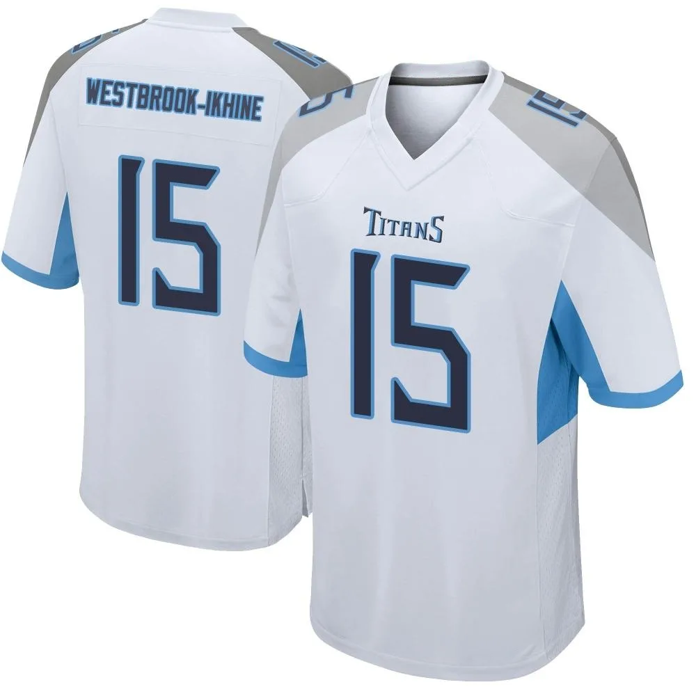 Men's Tennessee Titans Nick Westbrook-Ikhine Nike Game White Jersey Men's Tennessee Titans Nick Westbrook-Ikhine Nike Game White Jersey
