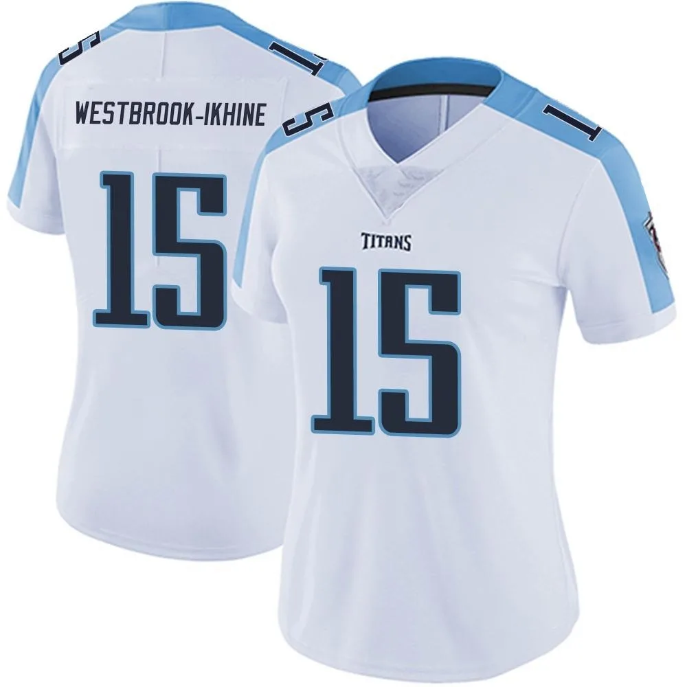 Women's Tennessee Titans Nick Westbrook-Ikhine Nike Vapor Untouchable Limited White Jersey Women's Tennessee Titans Nick Westbrook-Ikhine Nike Vapor Untouchable Limited White Jersey