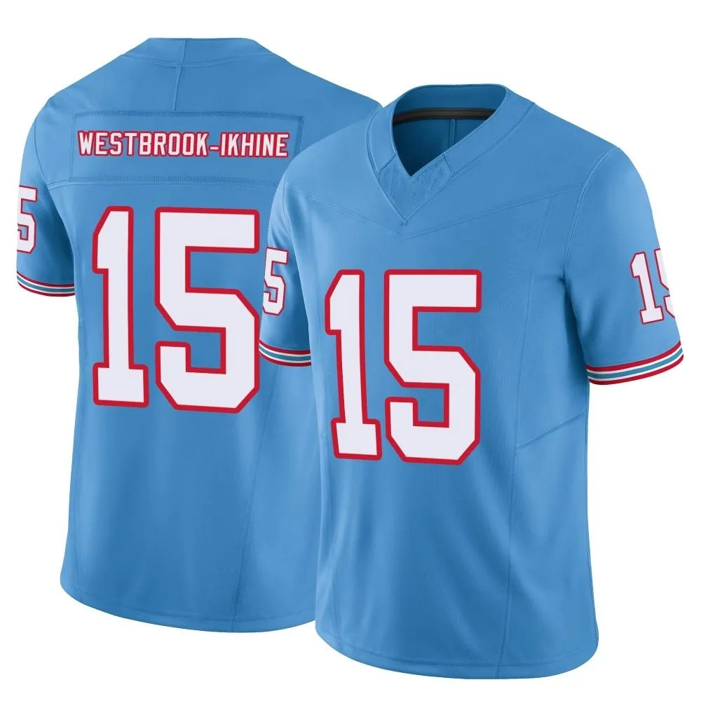 Youth Tennessee Titans Nick Westbrook-Ikhine Nike Vapor F.U.S.E. Limited Light Blue Jersey Youth Tennessee Titans Nick Westbrook-Ikhine Nike Vapor F.U.S.E. Limited Light Blue Jersey