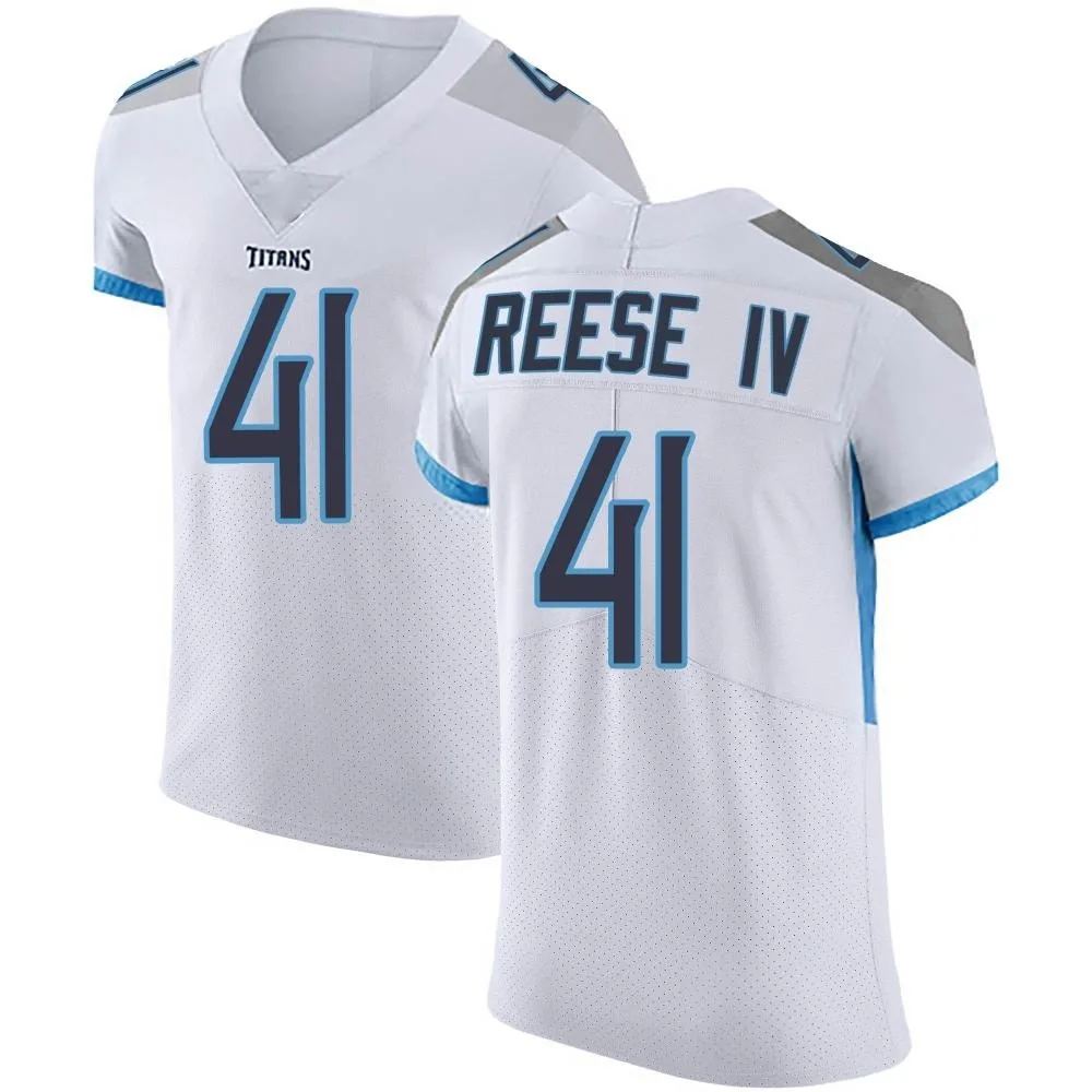 Men's Tennessee Titans Otis Reese Iv Nike Vapor Untouchable Elite White Jersey Men's Tennessee Titans Otis Reese Iv Nike Vapor Untouchable Elite White Jersey
