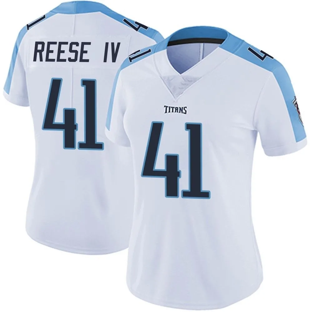 Women's Tennessee Titans Otis Reese Iv Nike Vapor Untouchable Limited White Jersey Women's Tennessee Titans Otis Reese Iv Nike Vapor Untouchable Limited White Jersey