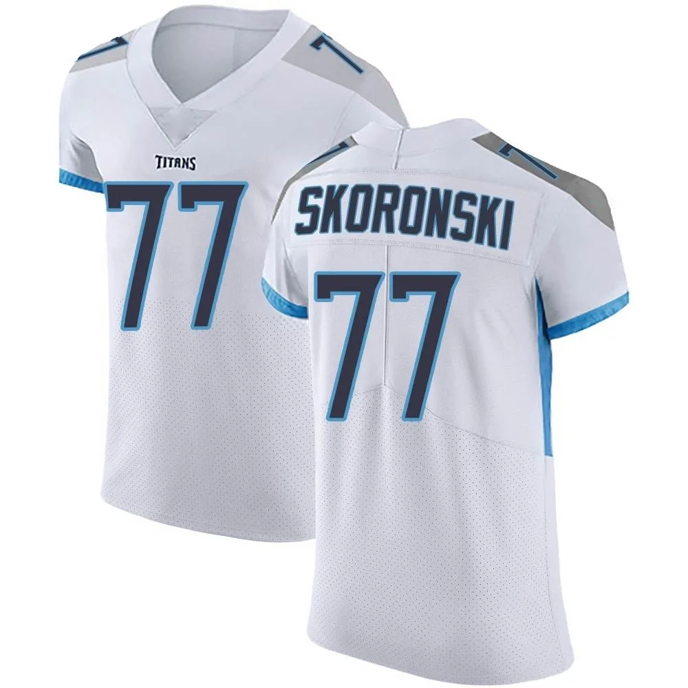 Men's Tennessee Titans Peter Skoronski Nike Vapor Untouchable Elite White Jersey Men's Tennessee Titans Peter Skoronski Nike Vapor Untouchable Elite White Jersey