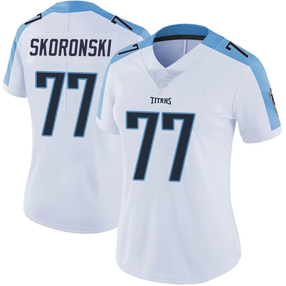 Women's Tennessee Titans Peter Skoronski Nike Vapor Untouchable Limited White Jersey Women's Tennessee Titans Peter Skoronski Nike Vapor Untouchable Limited White Jersey