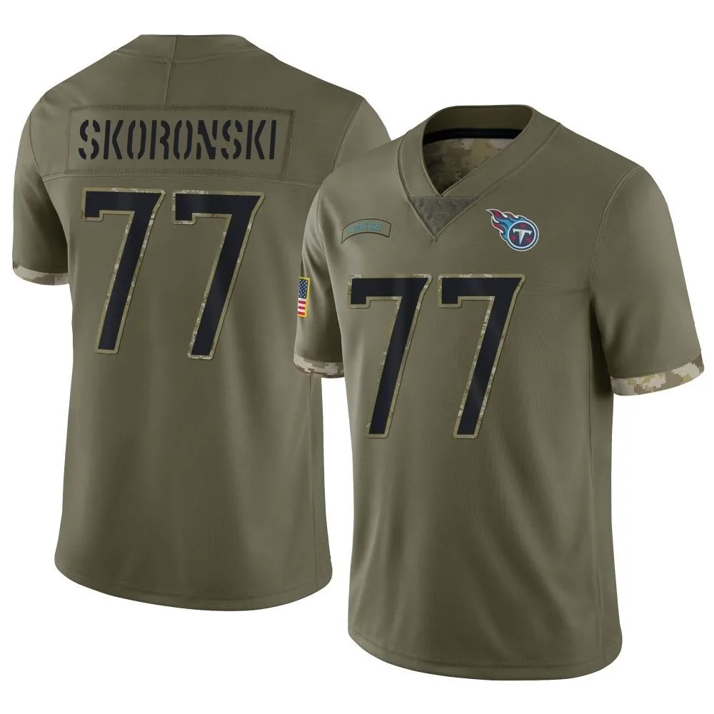 Youth Tennessee Titans Peter Skoronski Nike 2022 Salute To Service Limited Olive Jersey Youth Tennessee Titans Peter Skoronski Nike 2022 Salute To Service Limited Olive Jersey