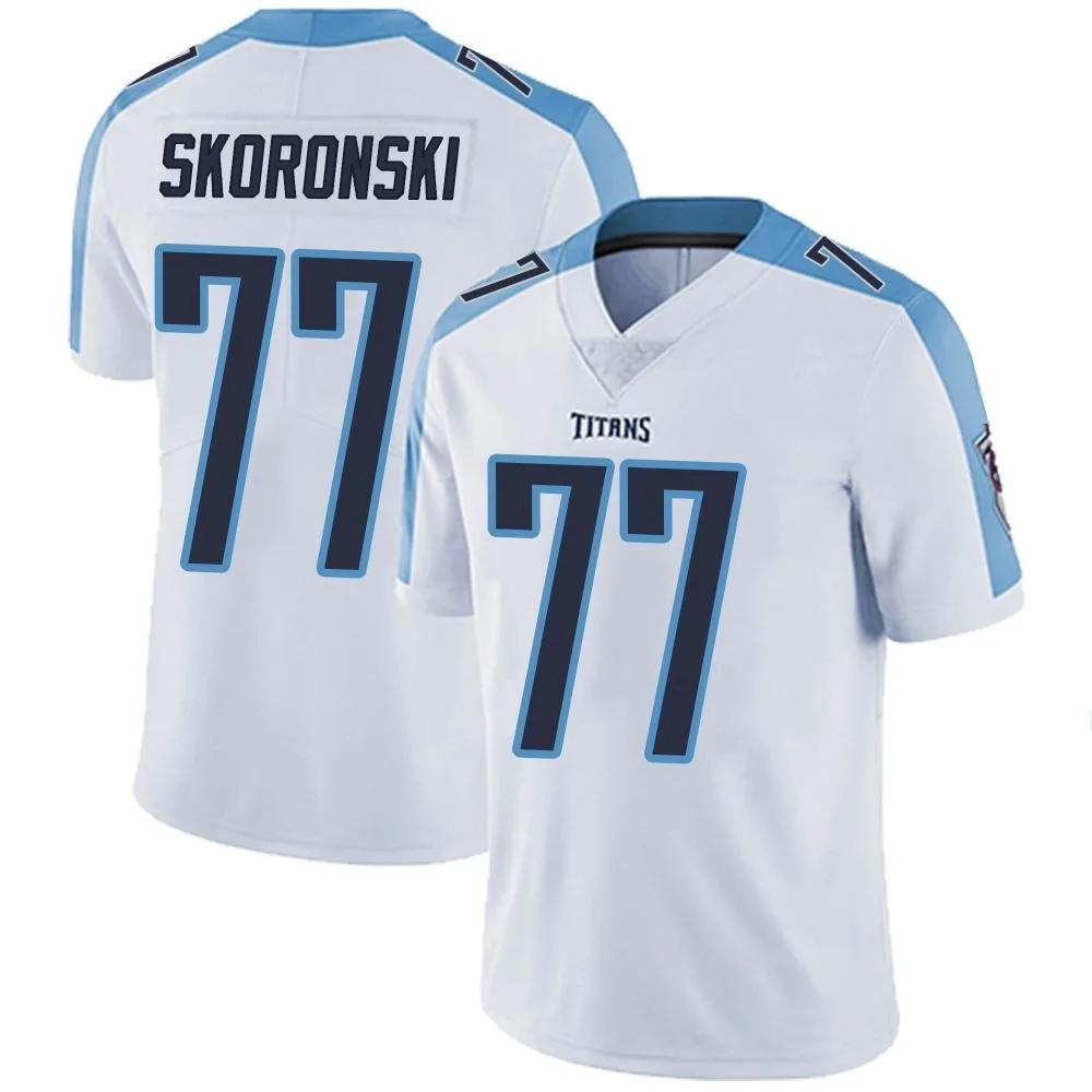 Youth Tennessee Titans Peter Skoronski Nike Vapor Untouchable Limited White Jersey Youth Tennessee Titans Peter Skoronski Nike Vapor Untouchable Limited White Jersey