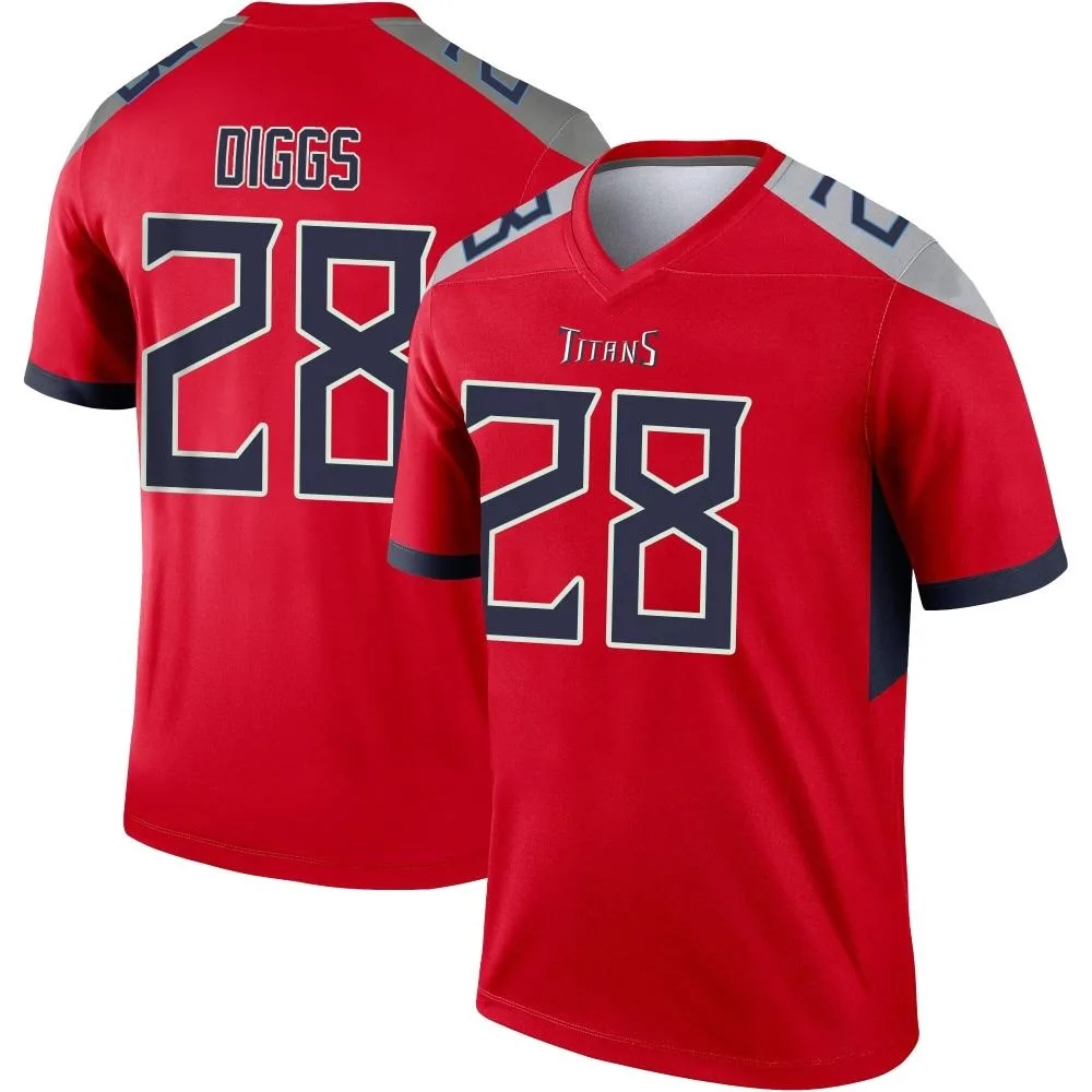 Men's Tennessee Titans Quandre Diggs Nike Inverted Legend Red Jersey Men's Tennessee Titans Quandre Diggs Nike Inverted Legend Red Jersey