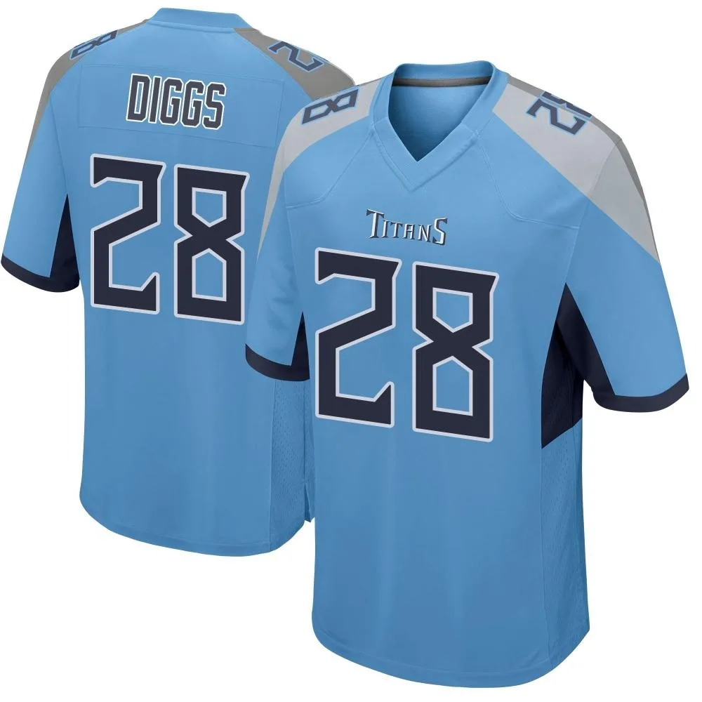 Men's Tennessee Titans Quandre Diggs Nike Game Light Blue Jersey Men's Tennessee Titans Quandre Diggs Nike Game Light Blue Jersey