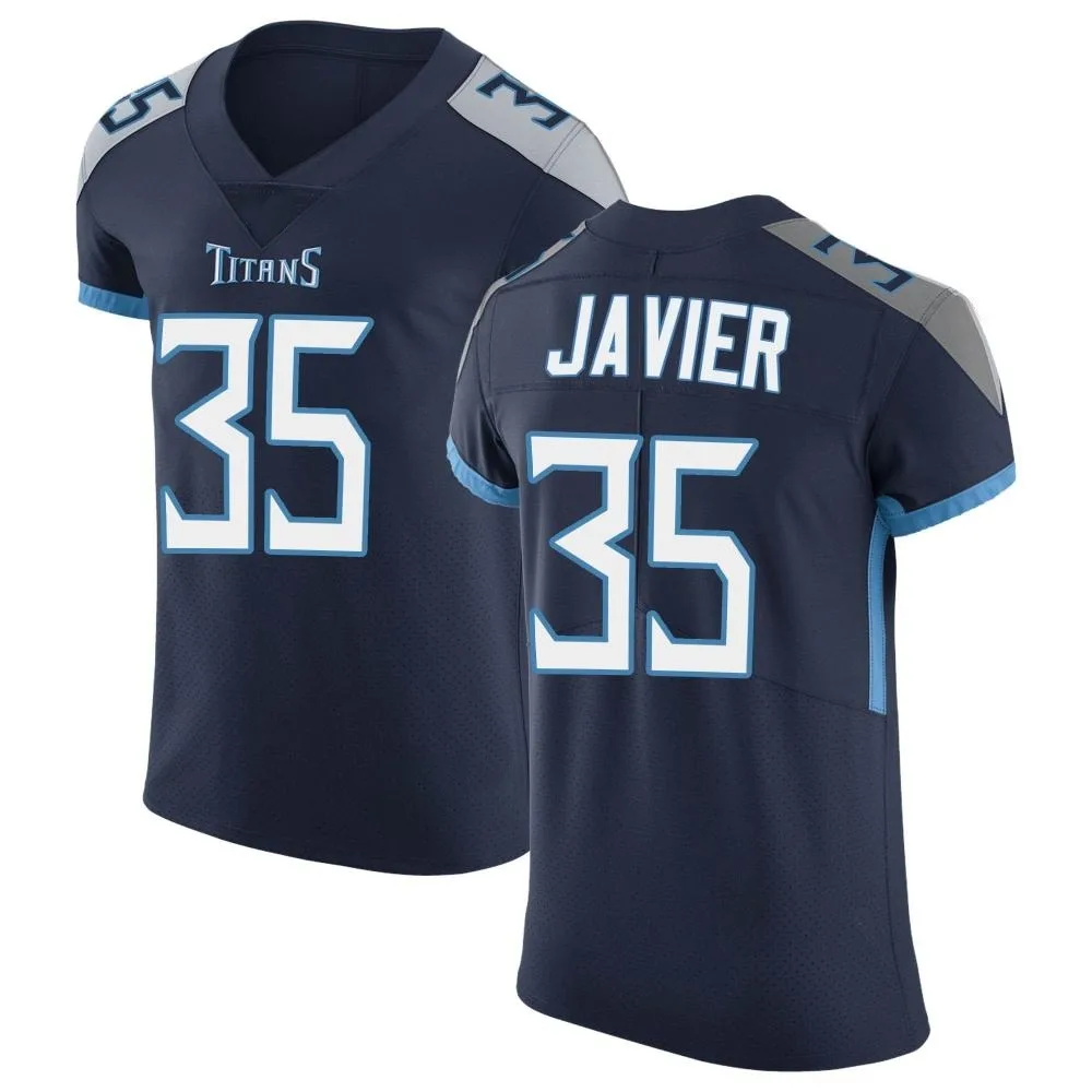 Men's Tennessee Titans Robert Javier Nike Vapor Untouchable Elite Navy Jersey Men's Tennessee Titans Robert Javier Nike Vapor Untouchable Elite Navy Jersey