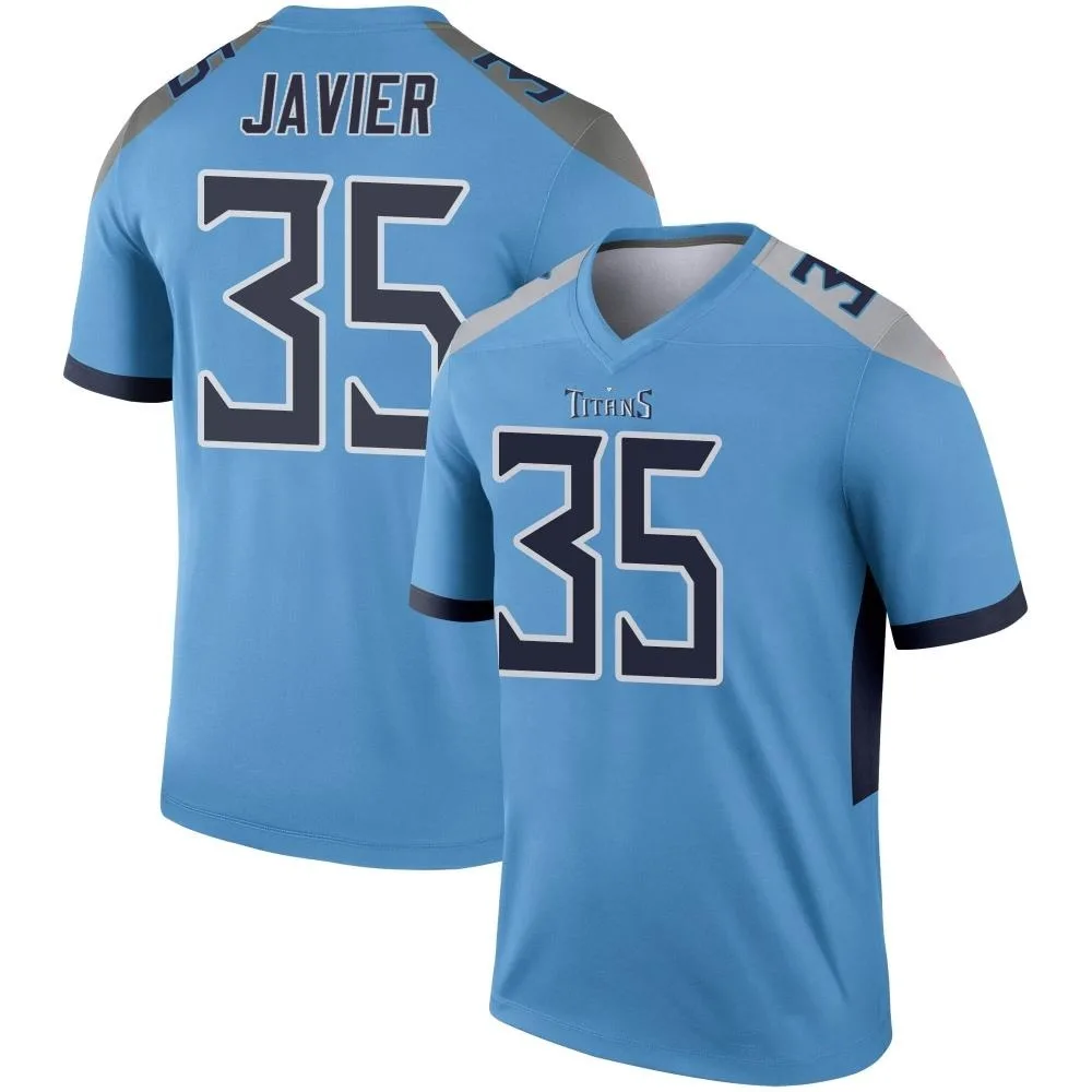 Youth Tennessee Titans Robert Javier Nike Legend Light Blue Jersey Youth Tennessee Titans Robert Javier Nike Legend Light Blue Jersey