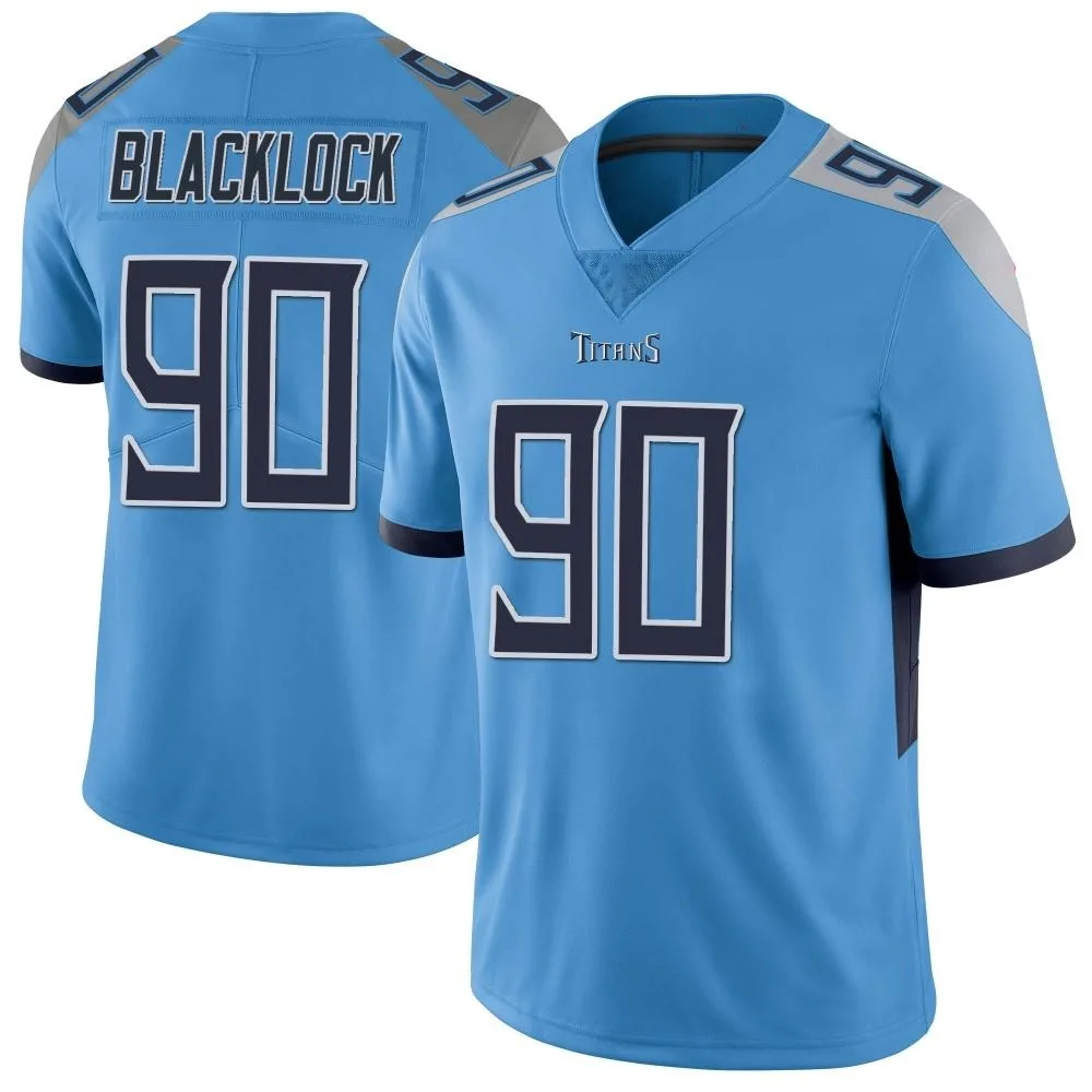 Youth Tennessee Titans Ross Blacklock Nike Vapor Untouchable Limited Light Blue Jersey Youth Tennessee Titans Ross Blacklock Nike Vapor Untouchable Limited Light Blue Jersey