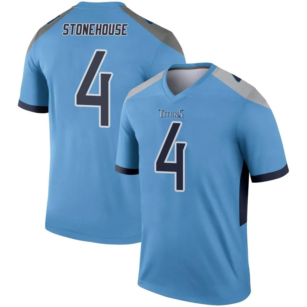 Men's Tennessee Titans Ryan Stonehouse Nike Legend Light Blue Jersey Men's Tennessee Titans Ryan Stonehouse Nike Legend Light Blue Jersey