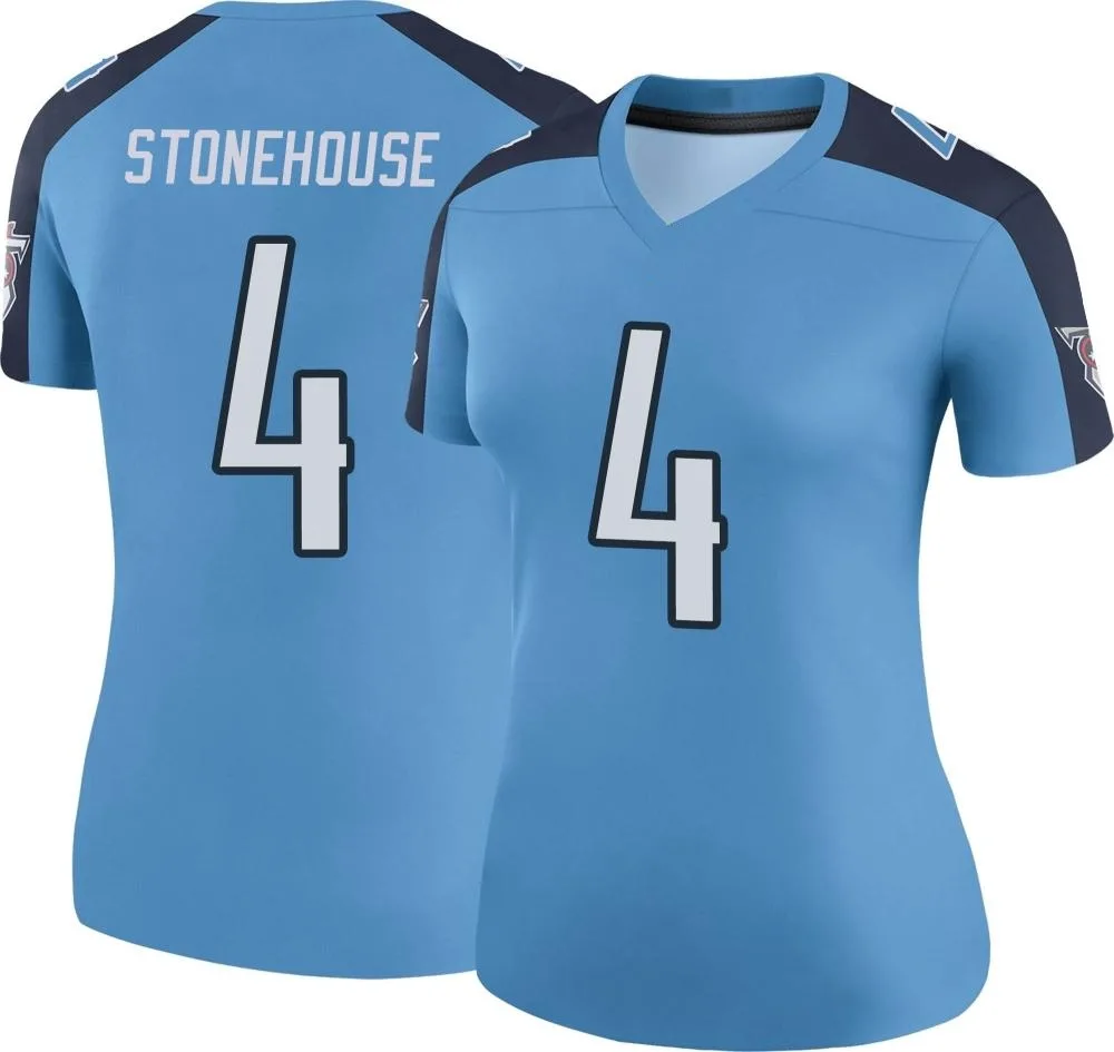 Women's Tennessee Titans Ryan Stonehouse Nike Color Rush Legend Light Blue Jersey Women's Tennessee Titans Ryan Stonehouse Nike Color Rush Legend Light Blue Jersey