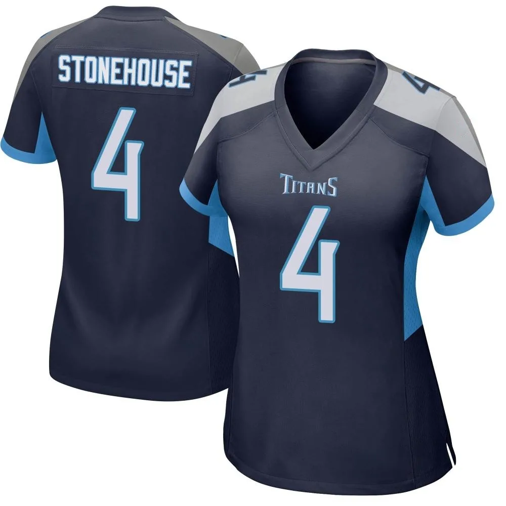 Women's Tennessee Titans Ryan Stonehouse Nike Game Navy Jersey Women's Tennessee Titans Ryan Stonehouse Nike Game Navy Jersey