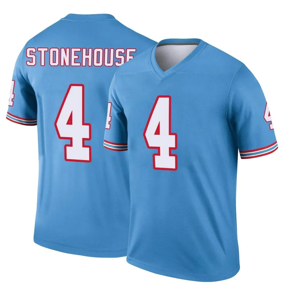 Youth Tennessee Titans Ryan Stonehouse Nike Oilers Throwback Legend Light Blue Jersey Youth Tennessee Titans Ryan Stonehouse Nike Oilers Throwback Legend Light Blue Jersey