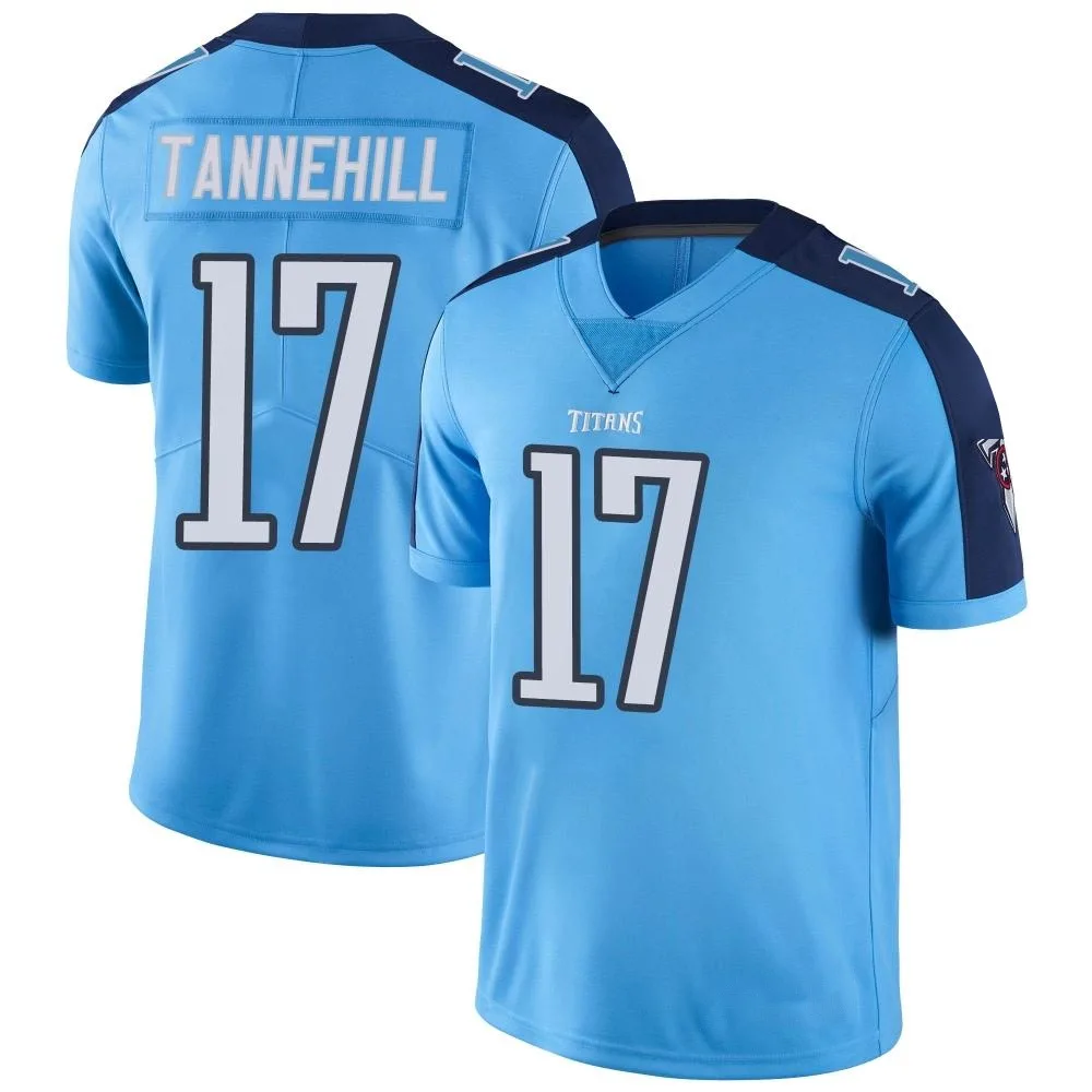 Men's Tennessee Titans Ryan Tannehill Nike Color Rush Limited Light Blue Jersey Men's Tennessee Titans Ryan Tannehill Nike Color Rush Limited Light Blue Jersey